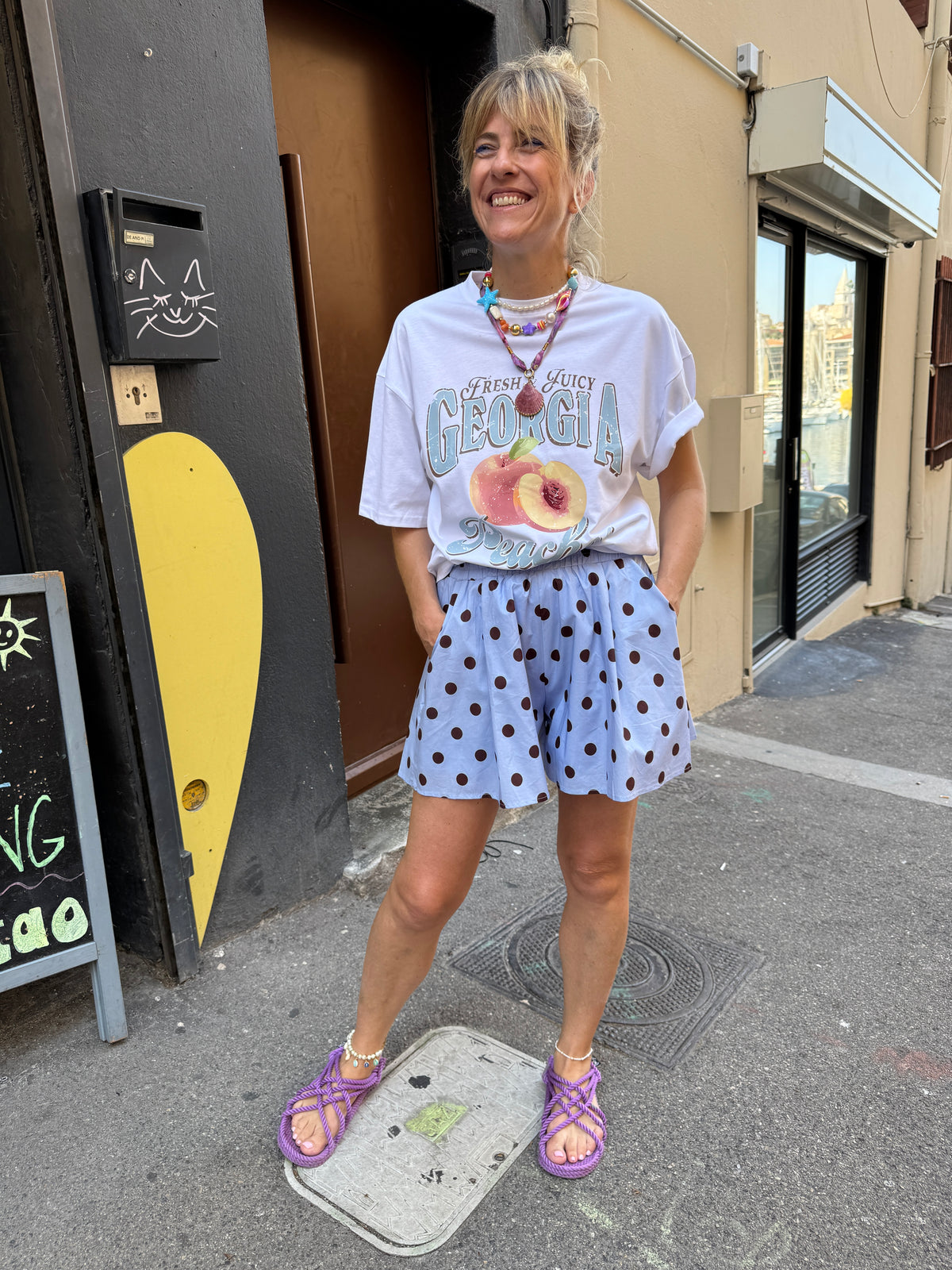T-shirt Peachy