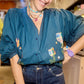 Chemise Janet bleue