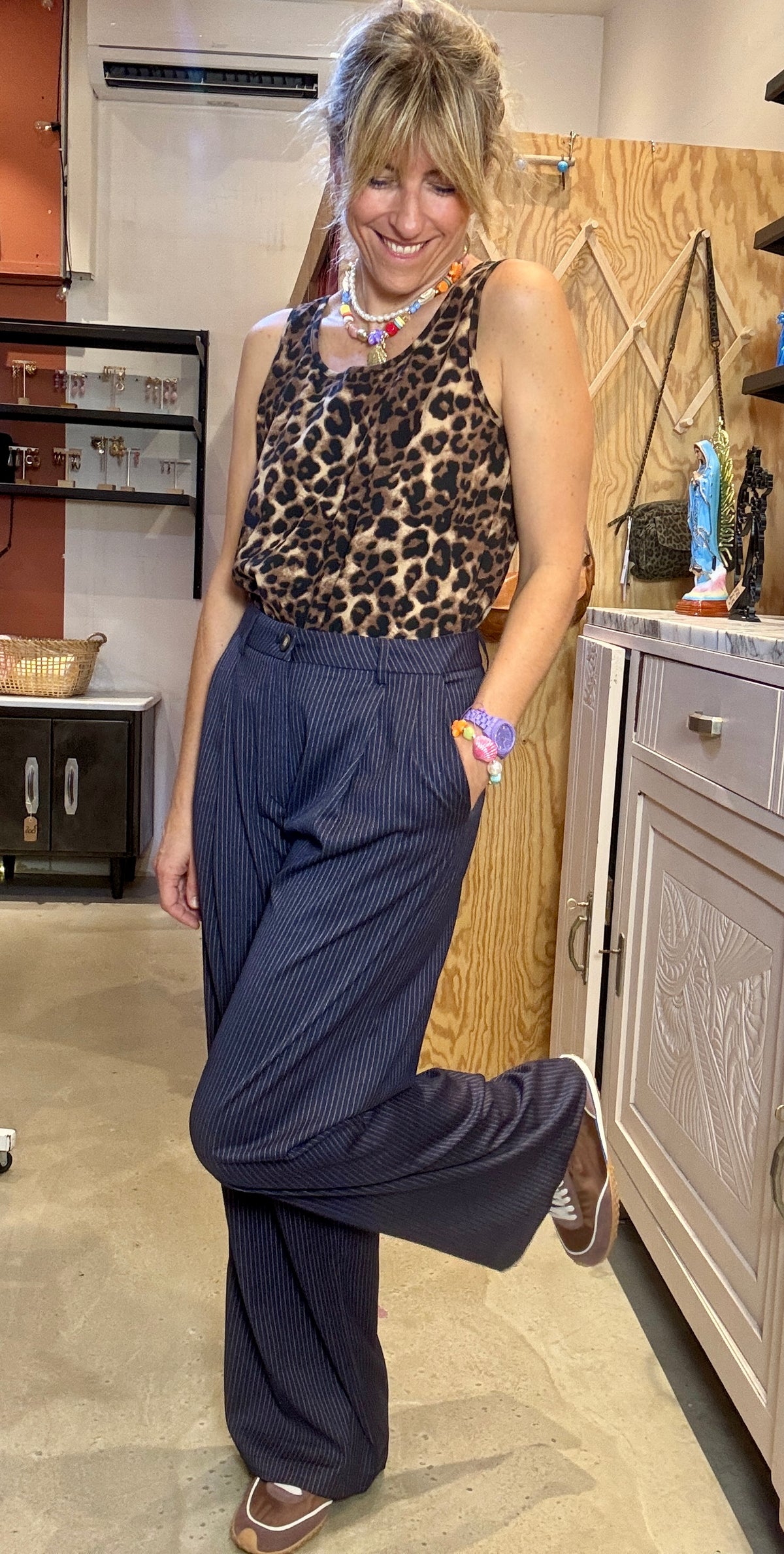 Pantalon Rooster bleu