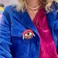 Broche Big Eye rouge