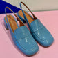 Mocassins Camille bleus