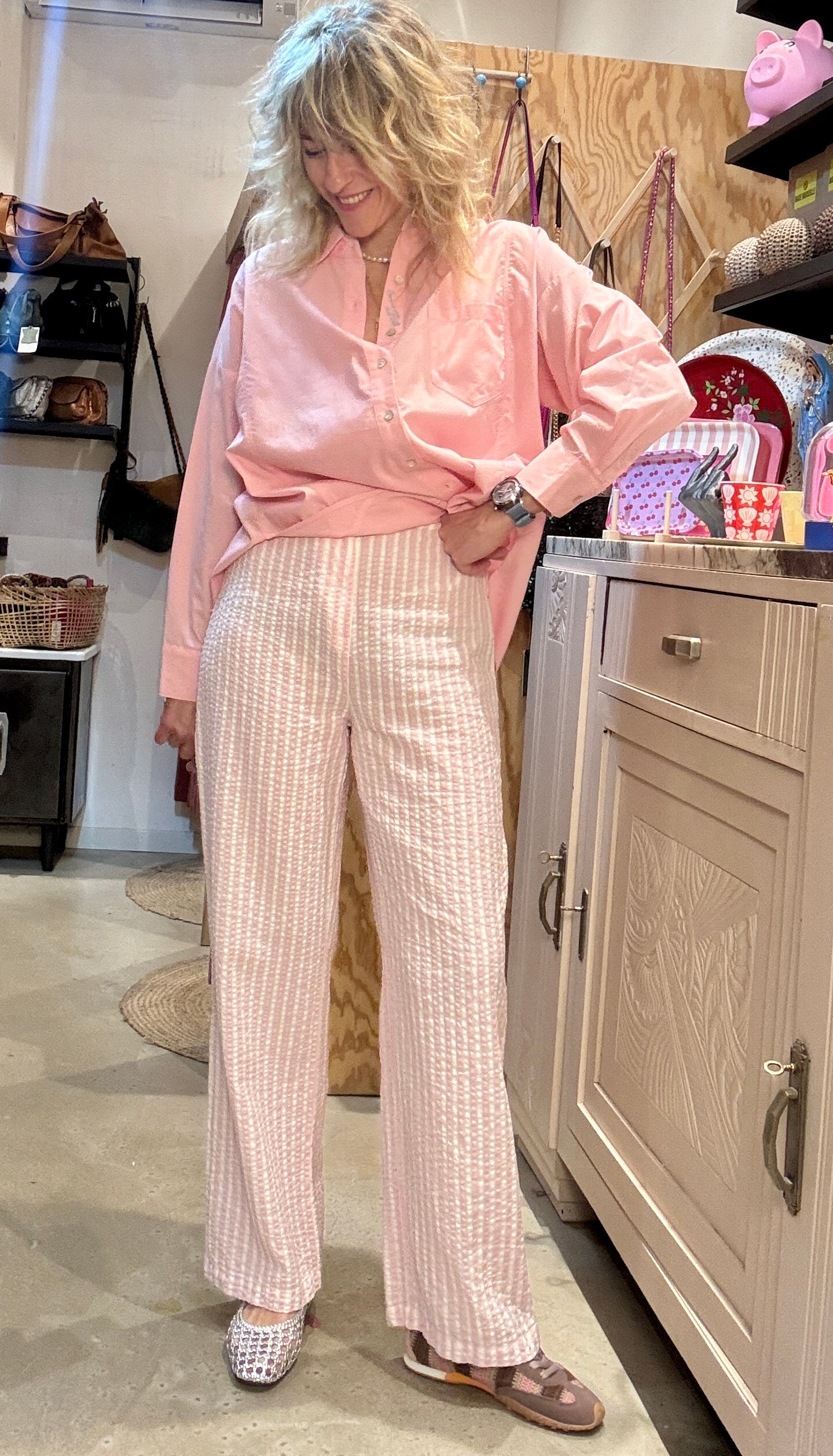 Pantalon Patrick rose