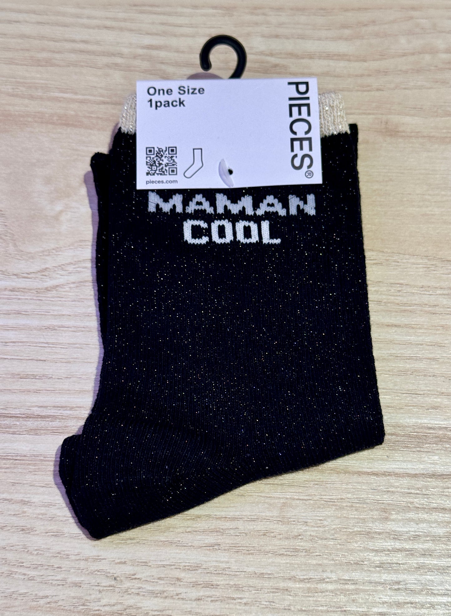 Chaussettes à paillettes courtes