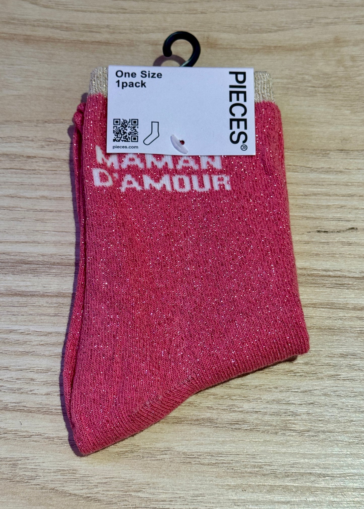Chaussettes à paillettes courtes