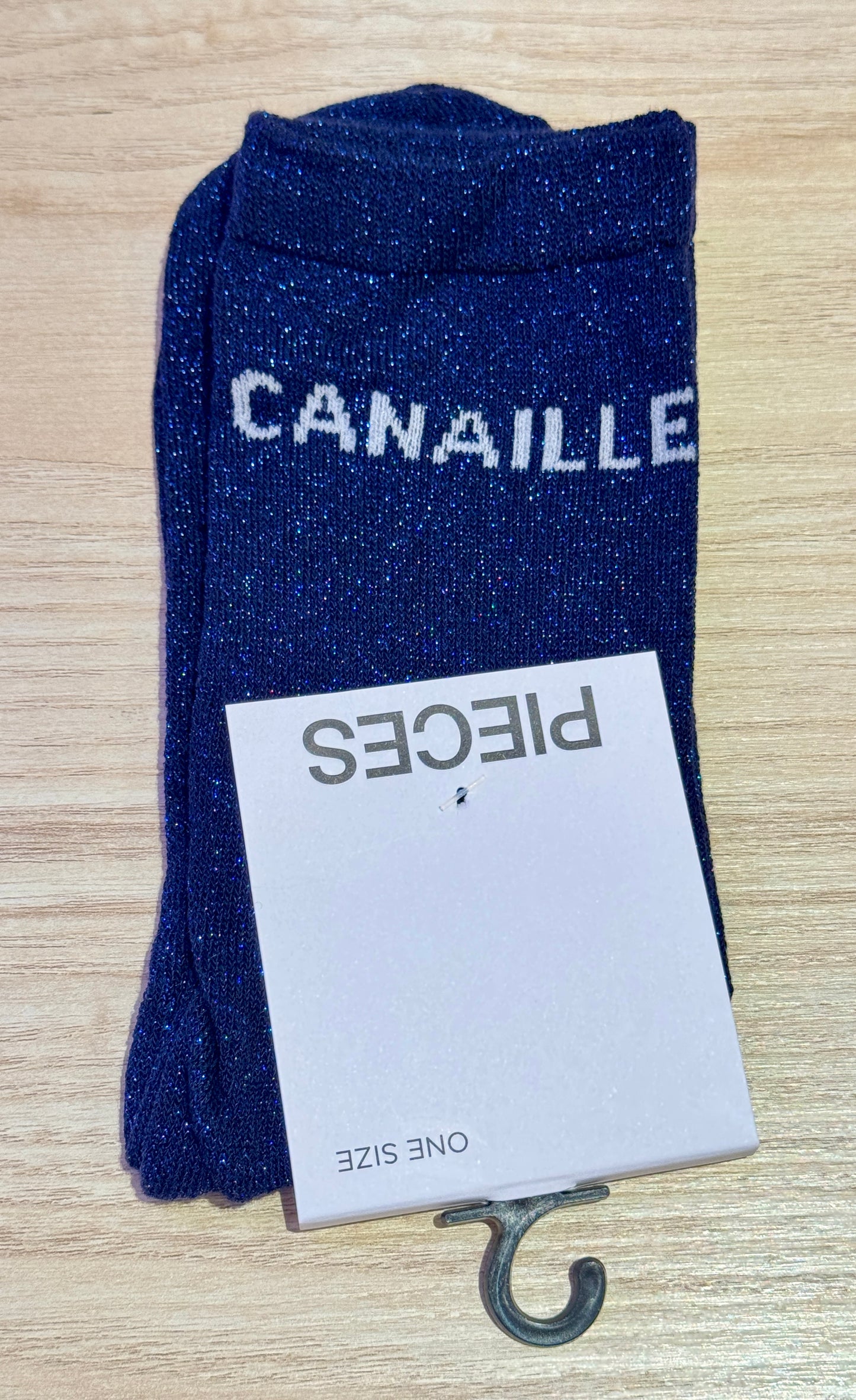 Chaussettes Paillettes mots doux !