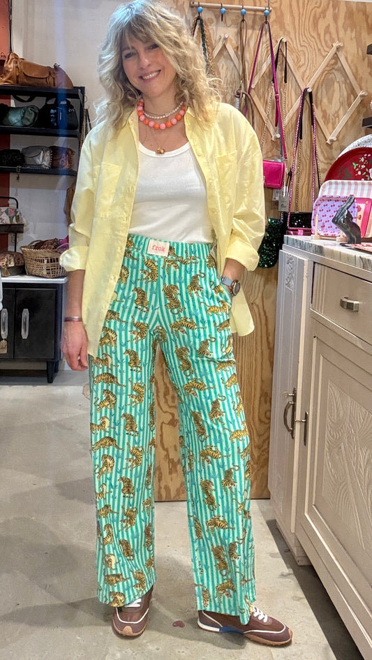 Pantalon Bob Tiger vert