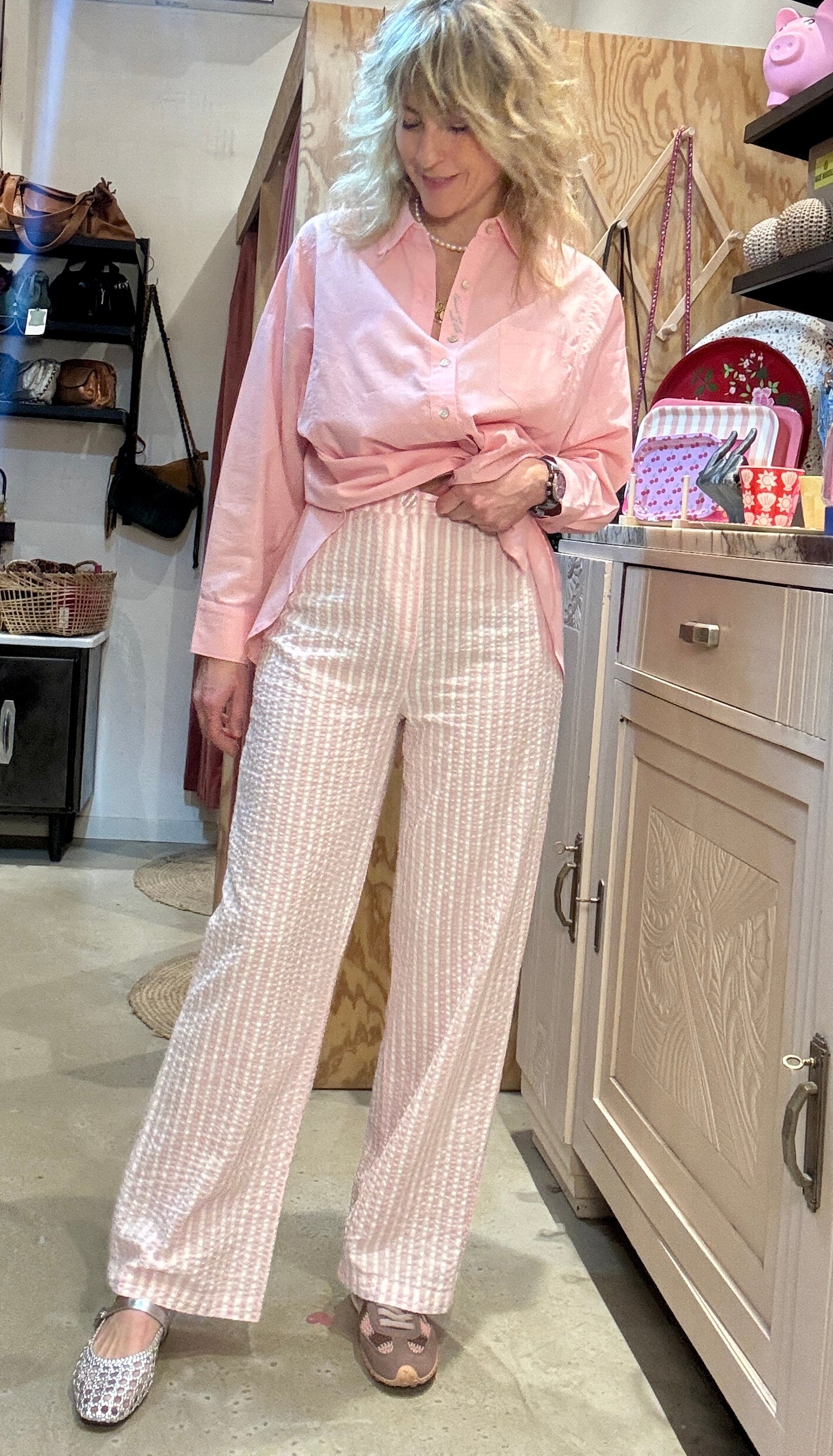 Pantalon Patrick rose