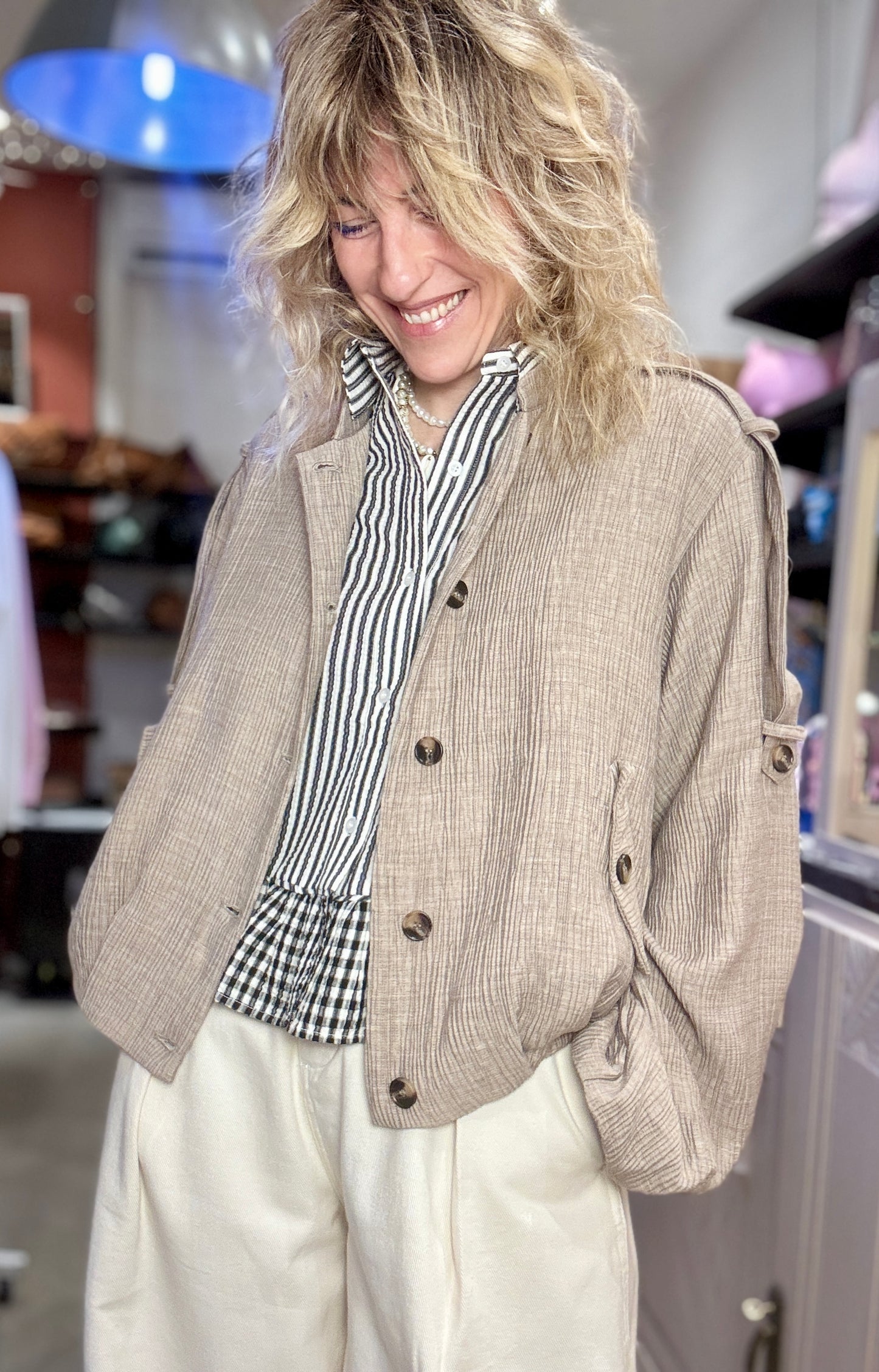 Veste Sand