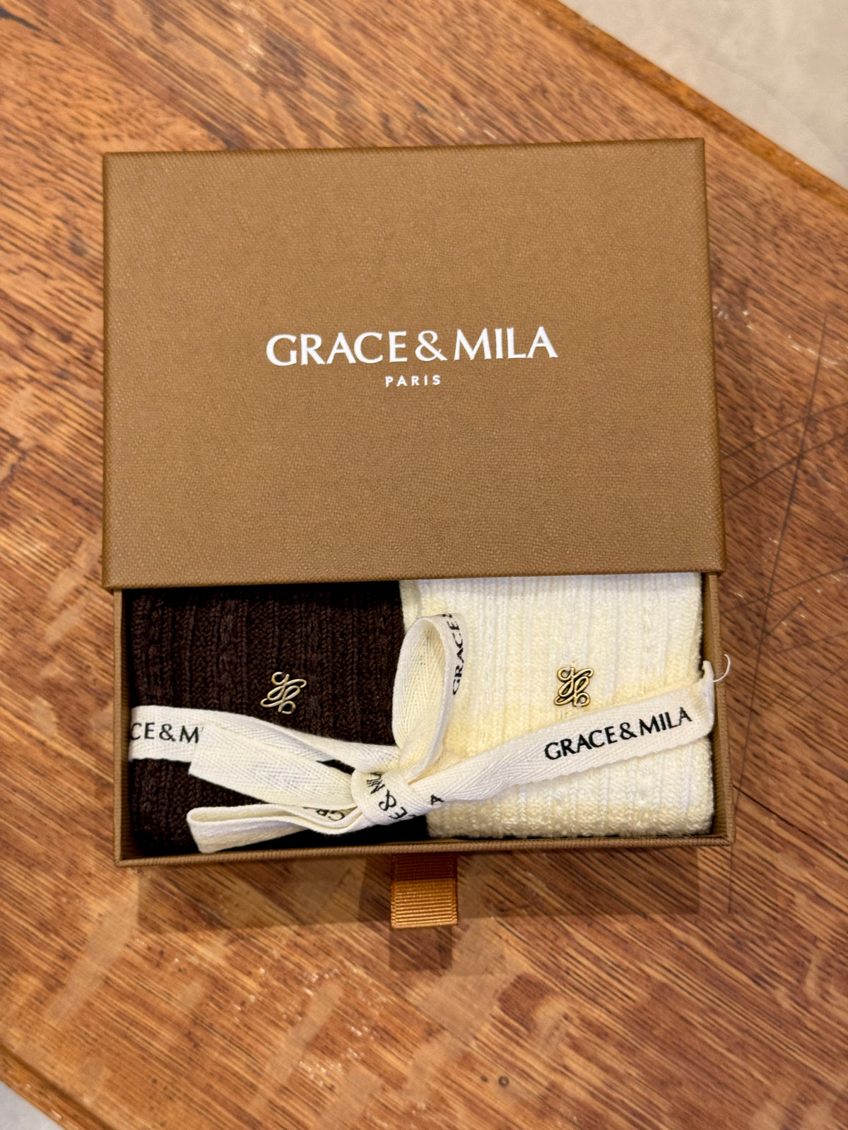 Boite 2 chaussettes