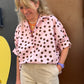 Chemise Pink Dot