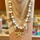 Collier Majorque beige