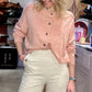 Gilet Maelie rose
