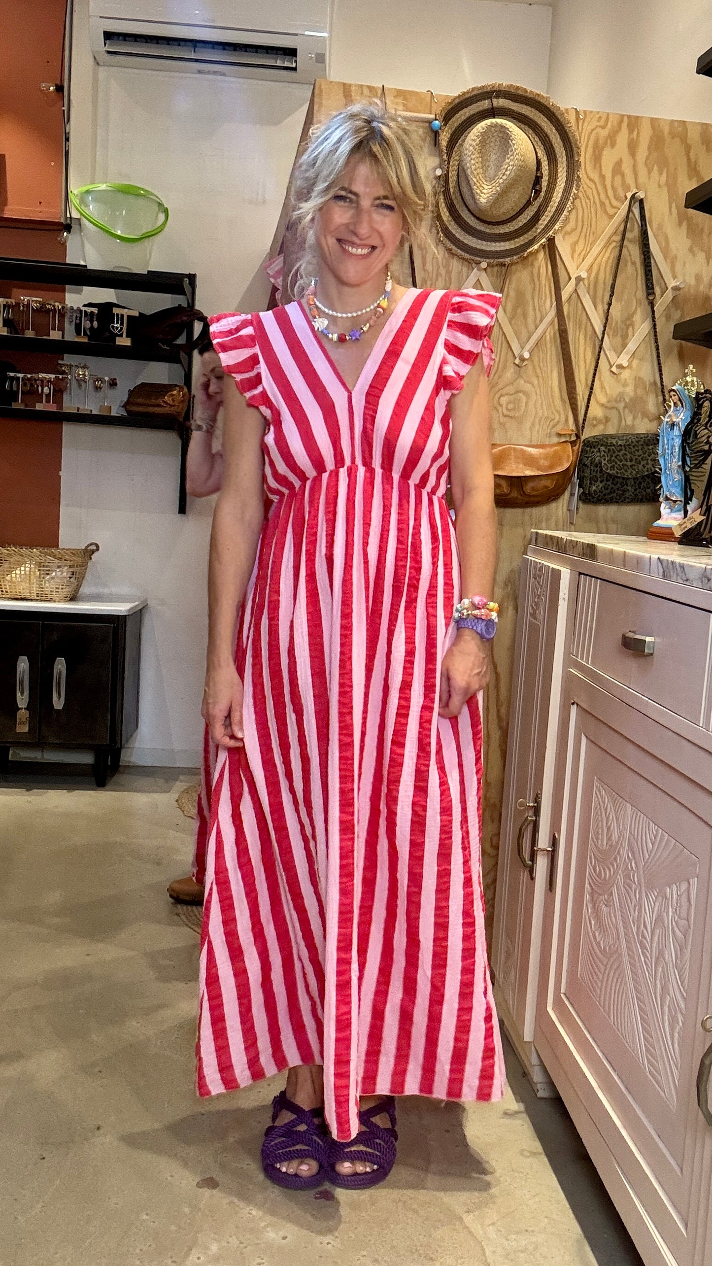 Robe Berlingot rouge