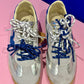 Baskets Vintage bleues