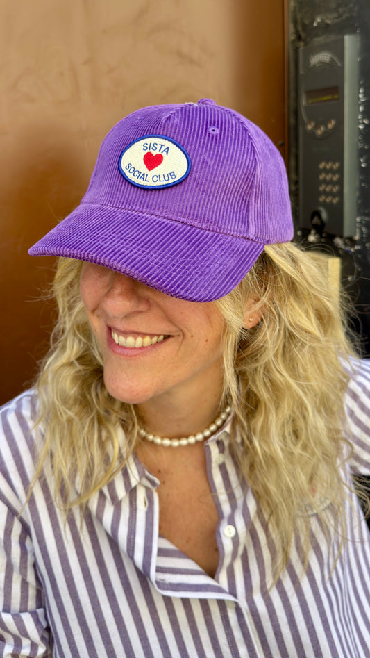 Casquette Sista violette