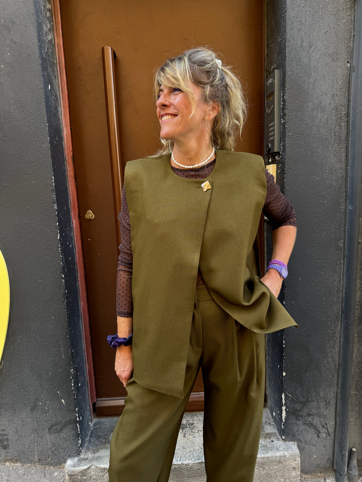 Veste sans manches Fiona