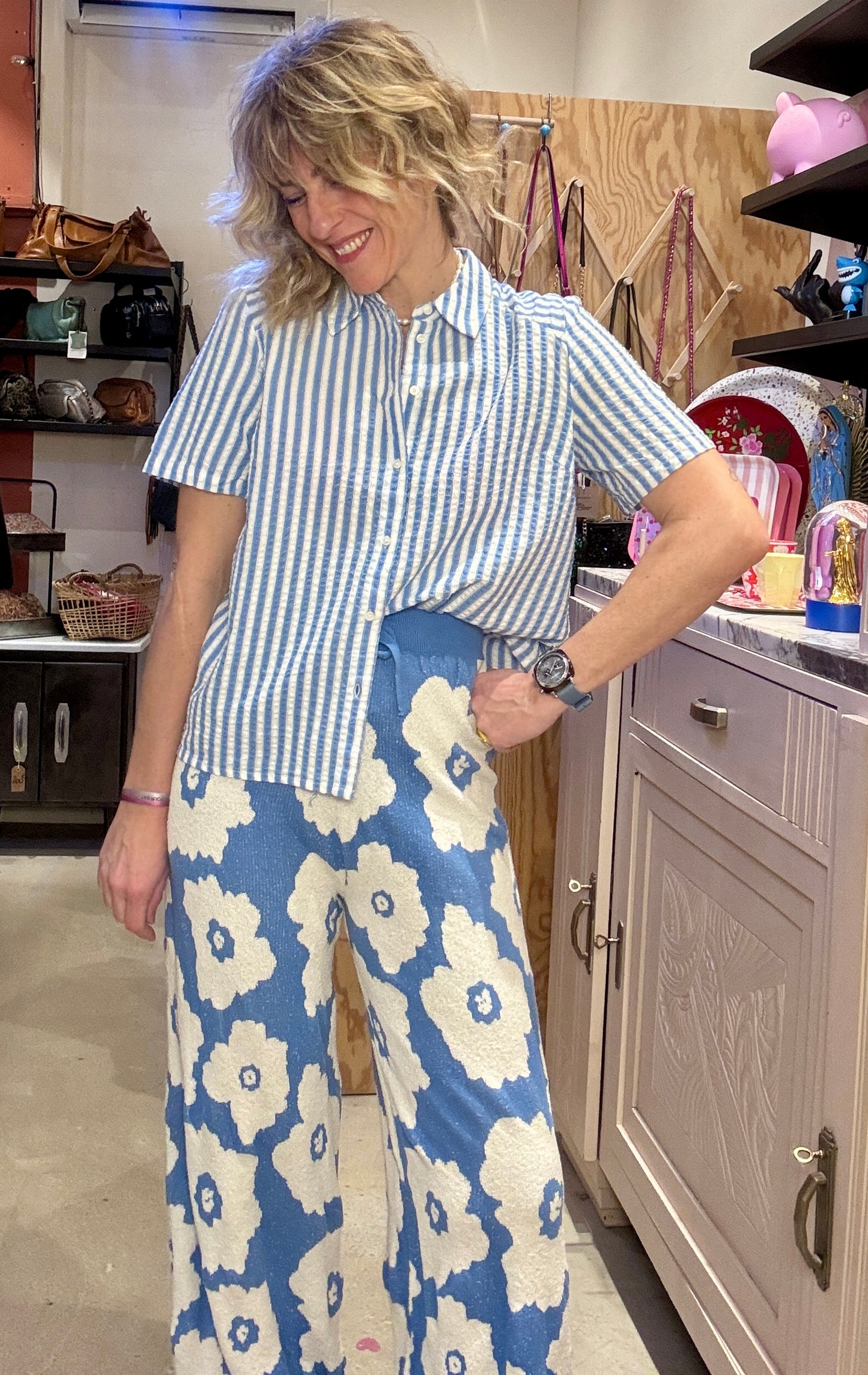 Chemise Patrick bleue