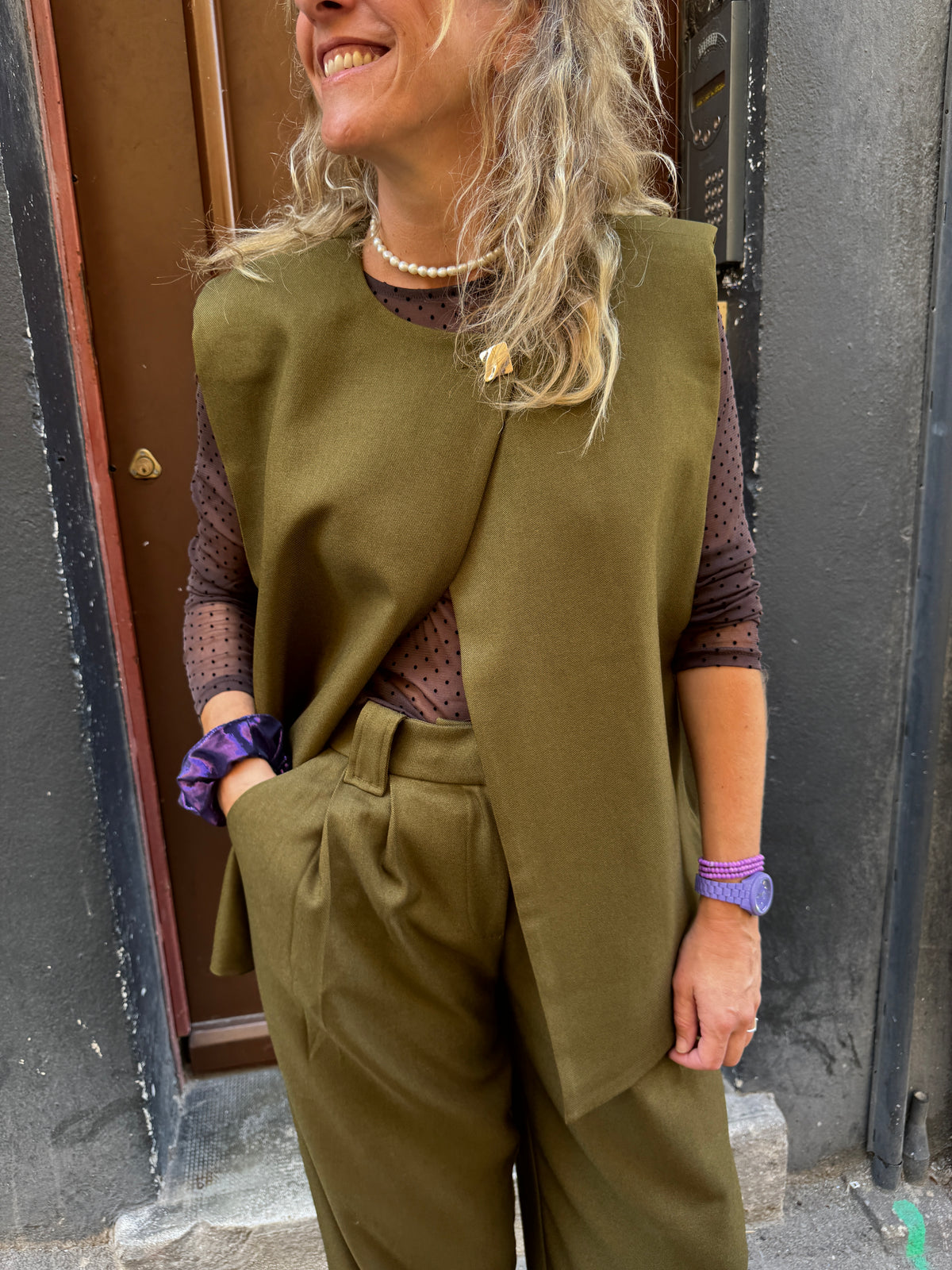 Veste sans manches Fiona