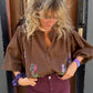 Chemise Janet choco