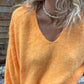 Pull Montagné Orange