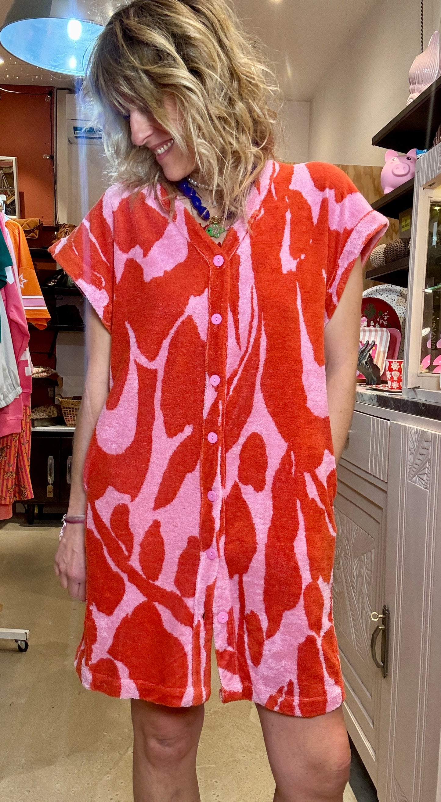 Robe éponge Hawai