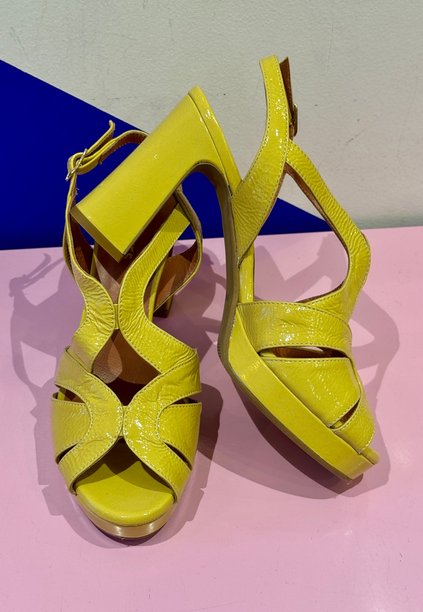 Sandales Britney jaune