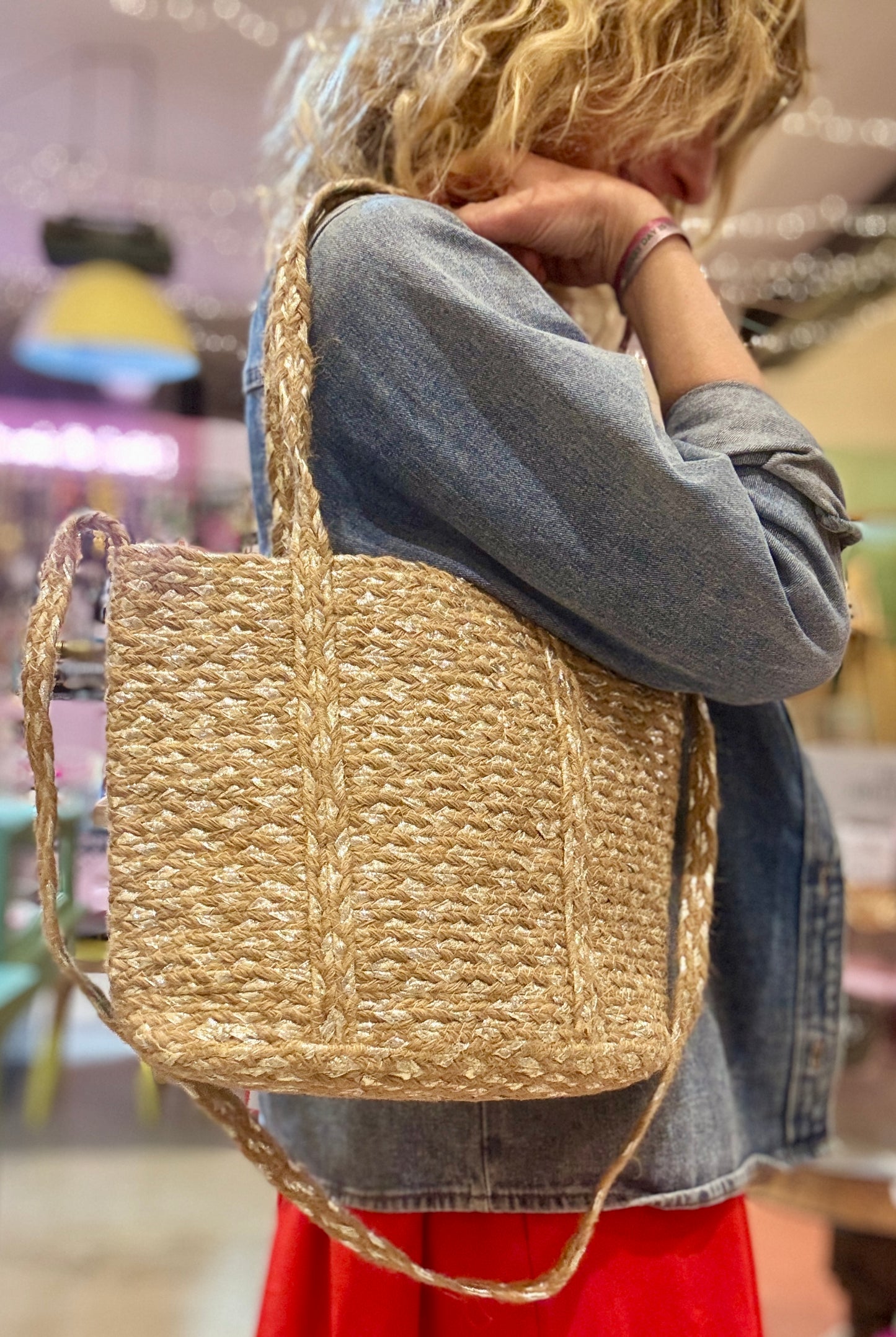 Panier Playa silver