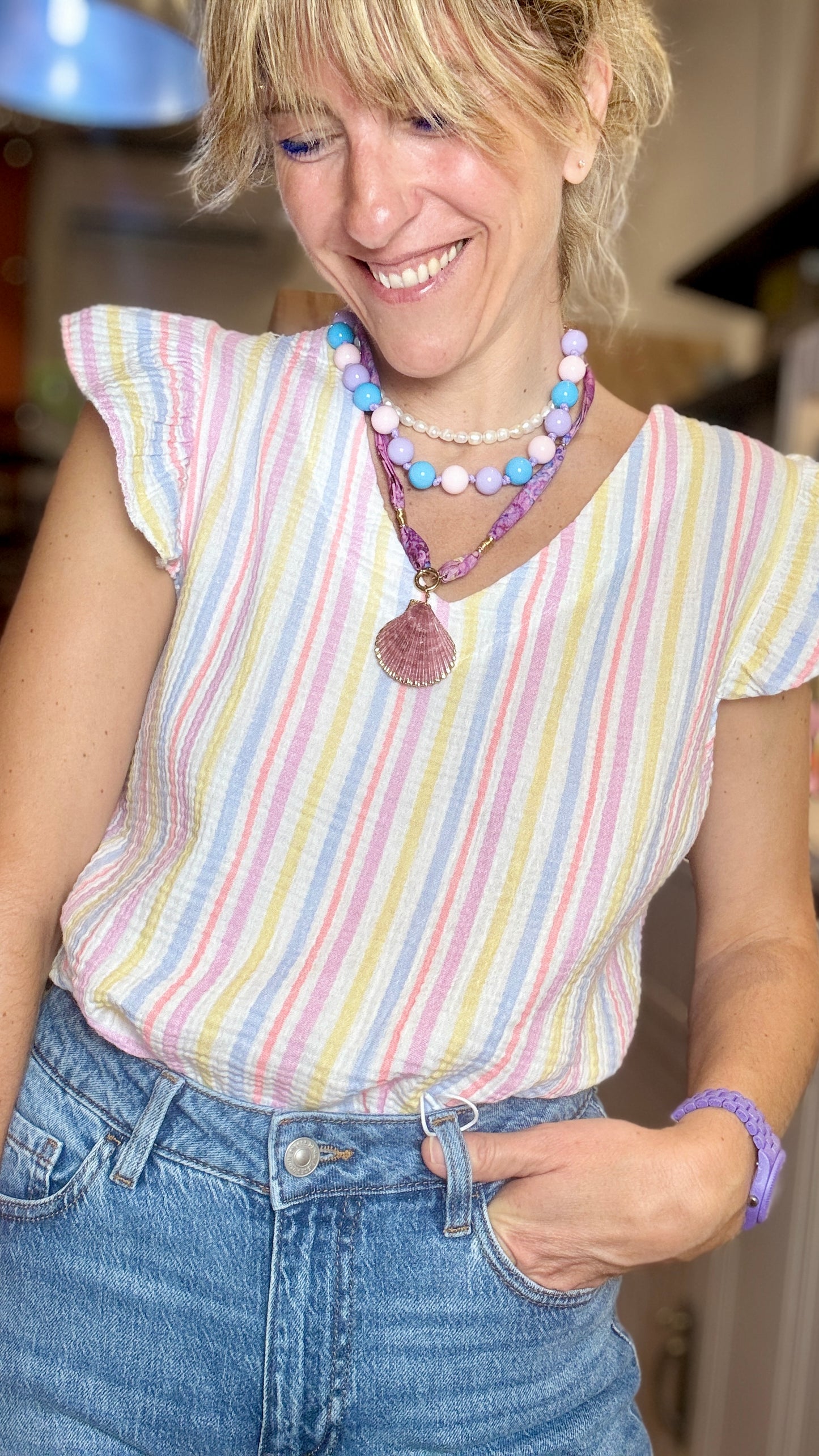 Top Angel pastel