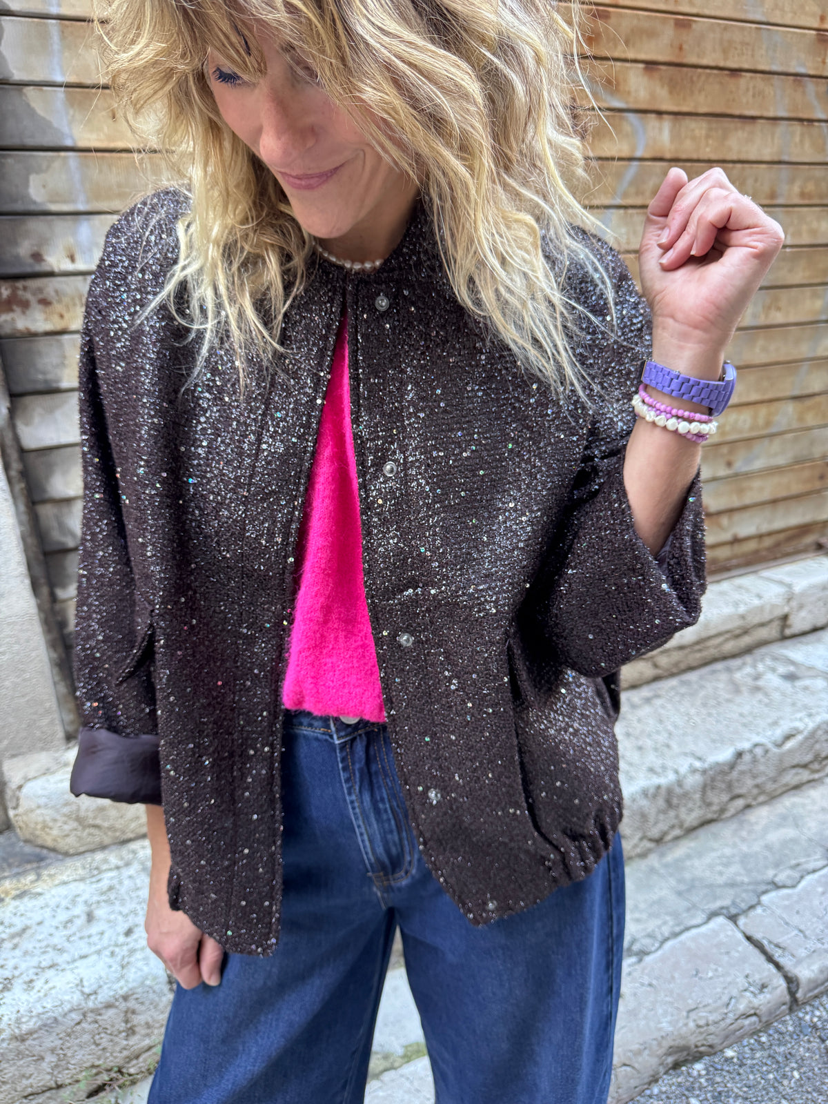 Veste Star Ac chocolat