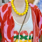 Collier Bouboule jaune