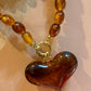 Maxi Breloque Coeur écaille