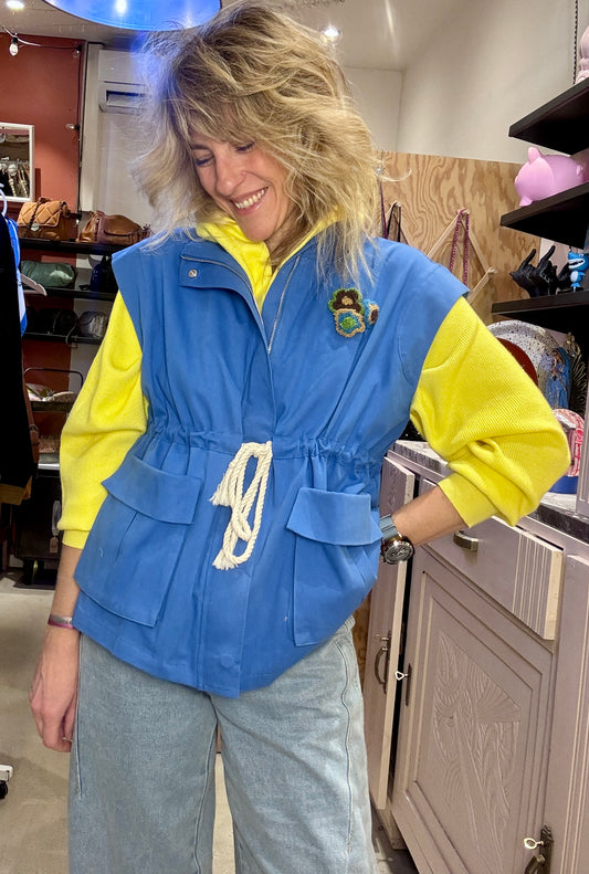 Veste sans manches Schtroumpf