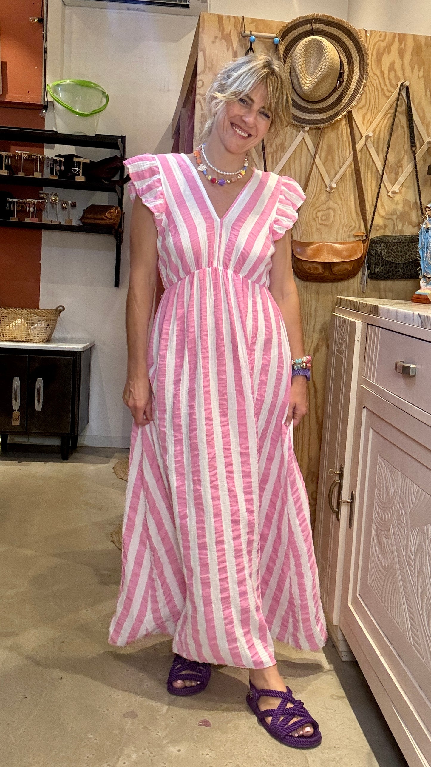 Robe Berlingot rose