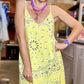 Robe Bandana jaune