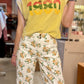 Pantalon Yellow Flowers