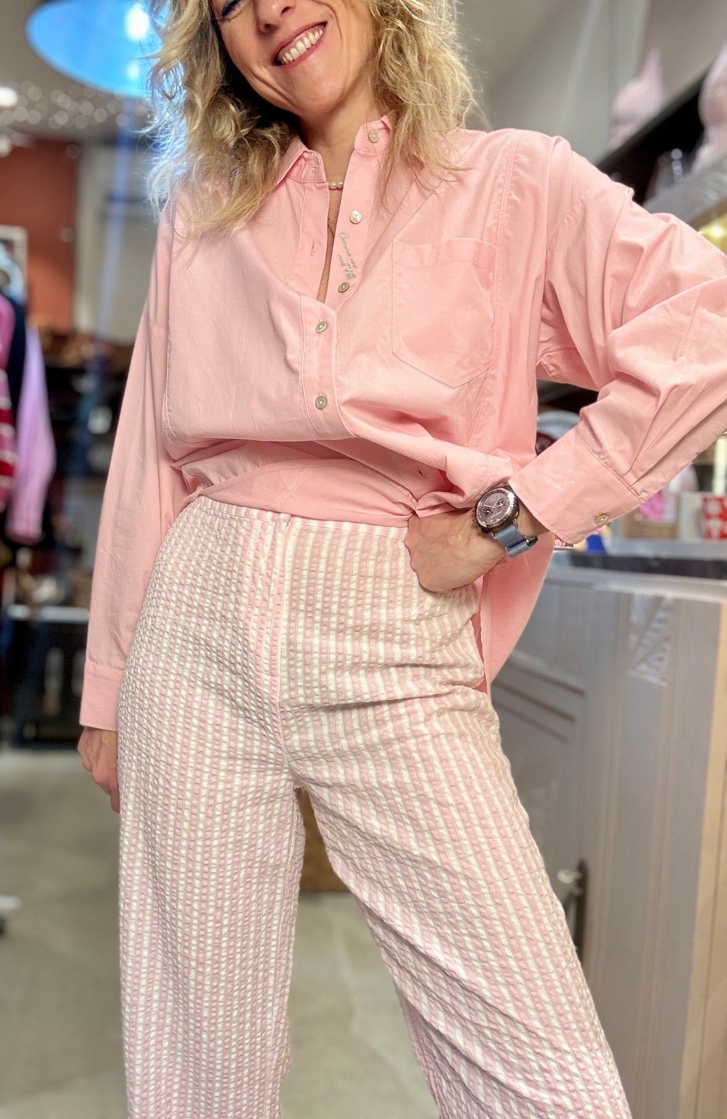 Pantalon Patrick rose