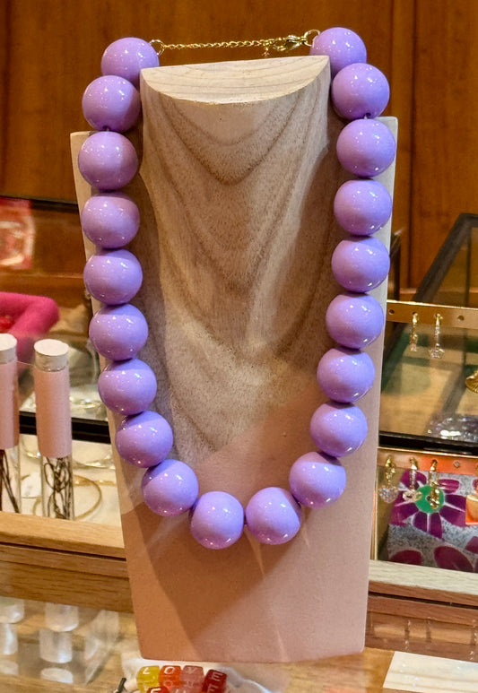 Collier Bouboule Parme