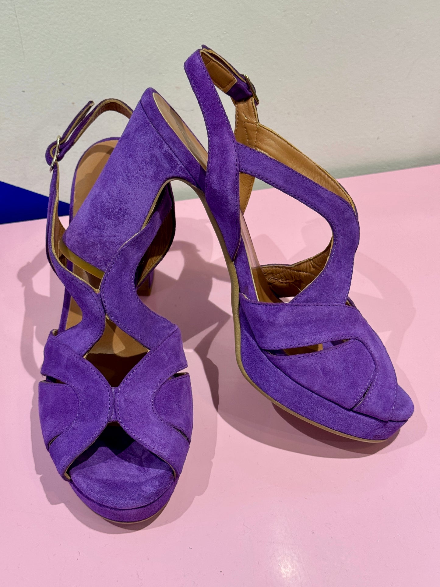 Sandales Britney violettes