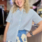 Chemise Patrick bleue