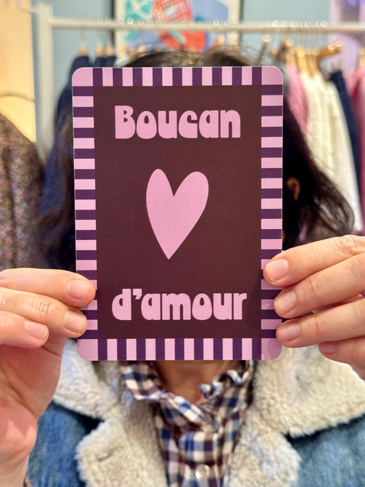 Carte Postale Boucan d'Amour