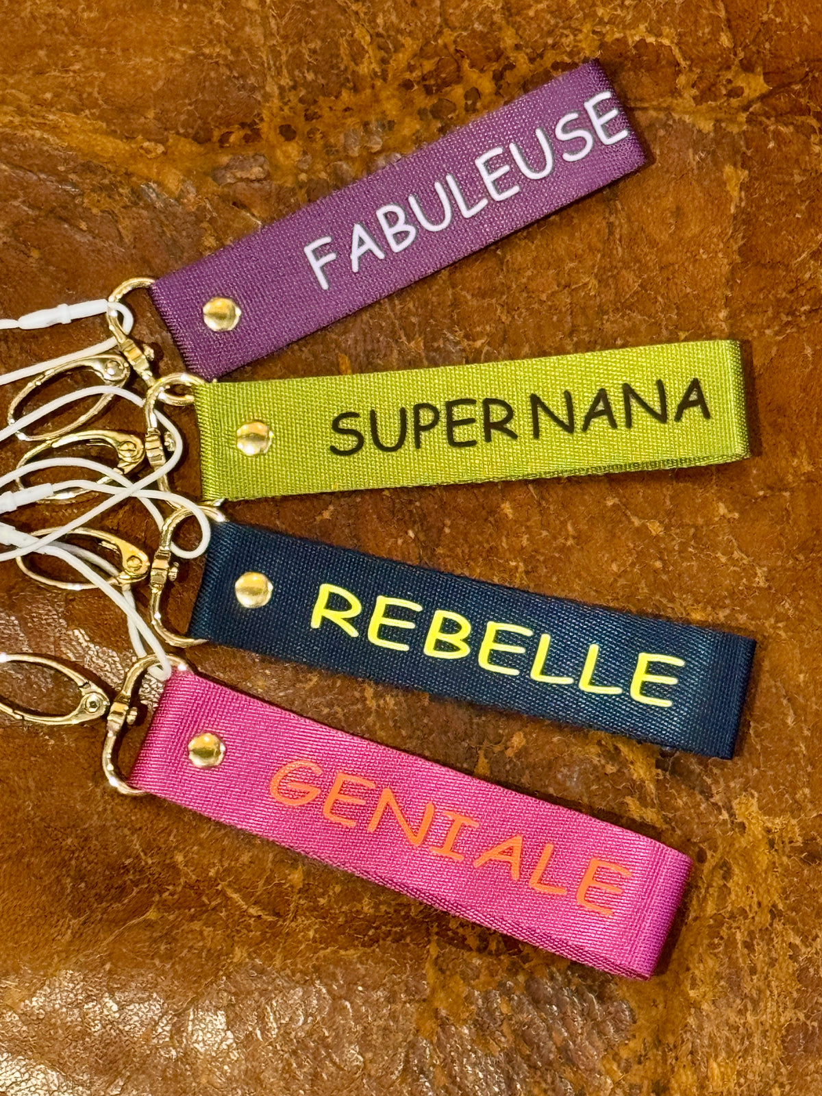 Porte-clés mots doux !