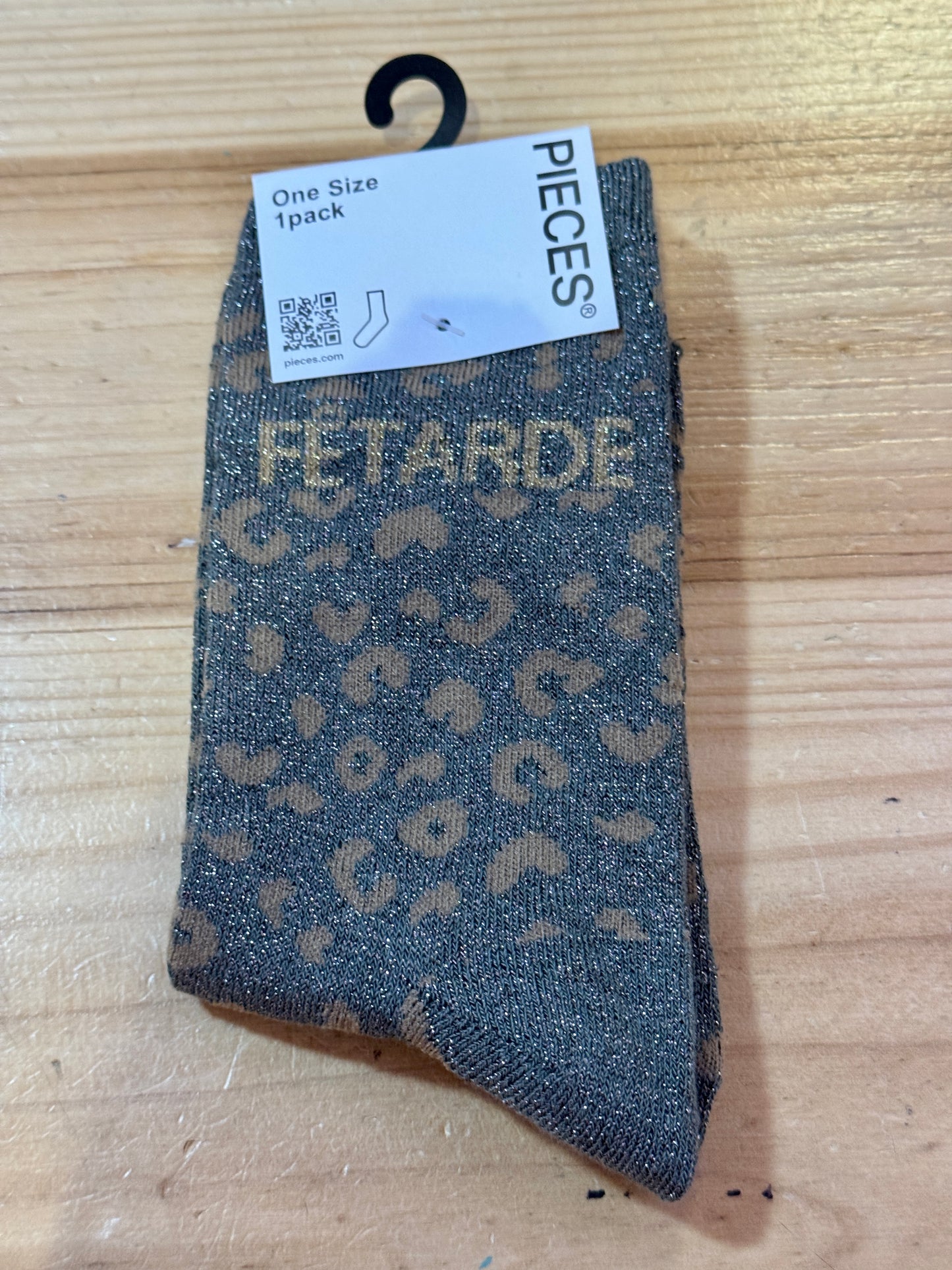 Chaussettes Paillettes mots doux !