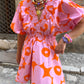 Robe Big Flowers rose
