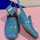 Mocassins Camille bleus
