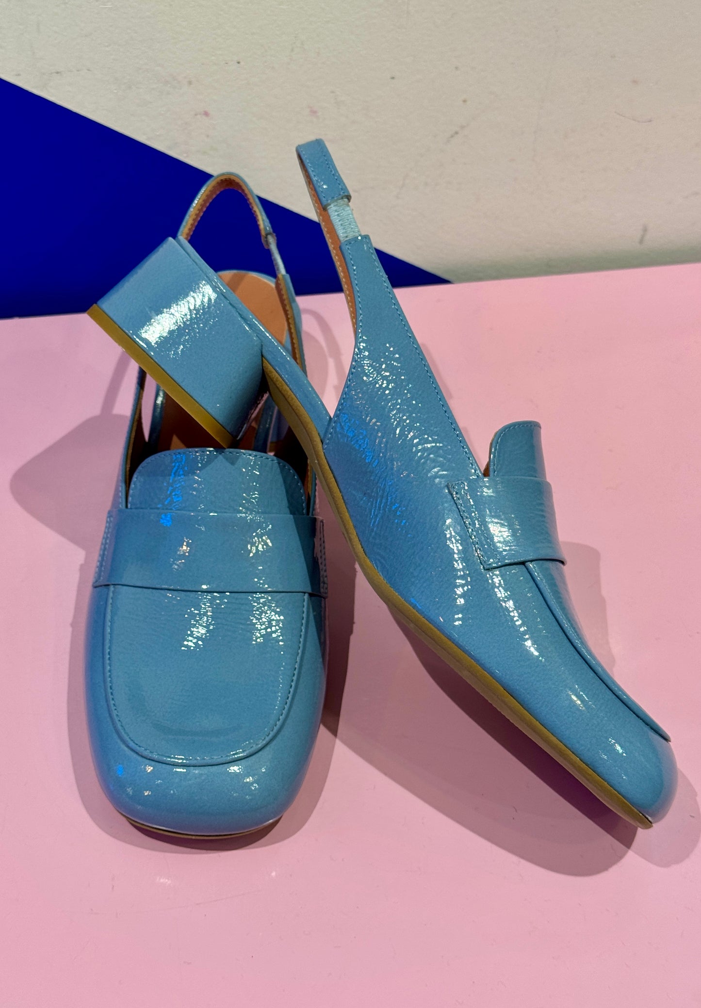 Mocassins Camille bleus