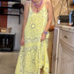 Robe Bandana jaune