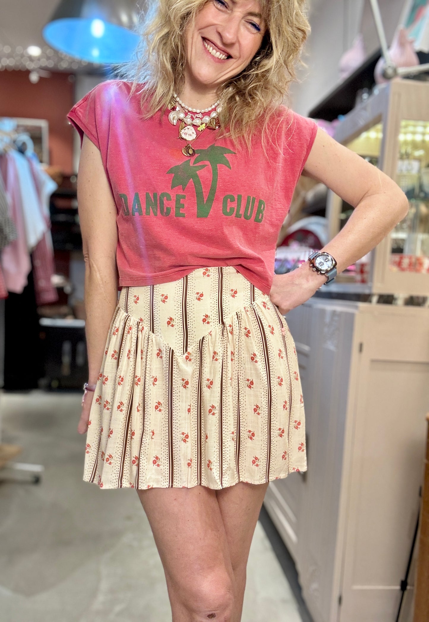 Jupe Vintage Flowers