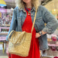 Panier Playa gold