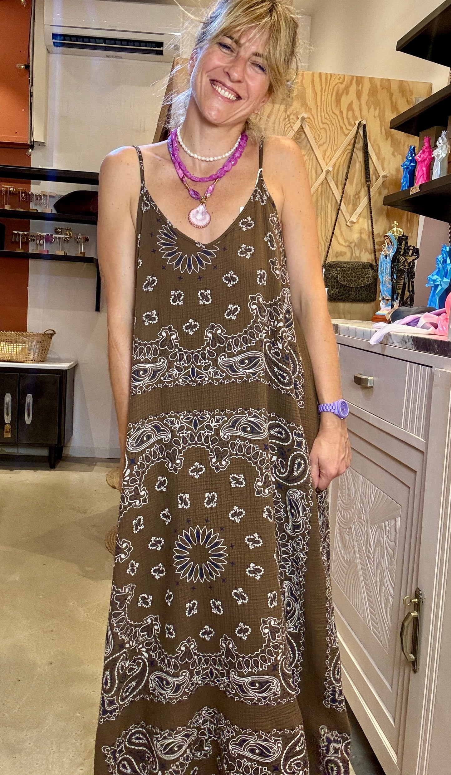 Robe Bandana choco