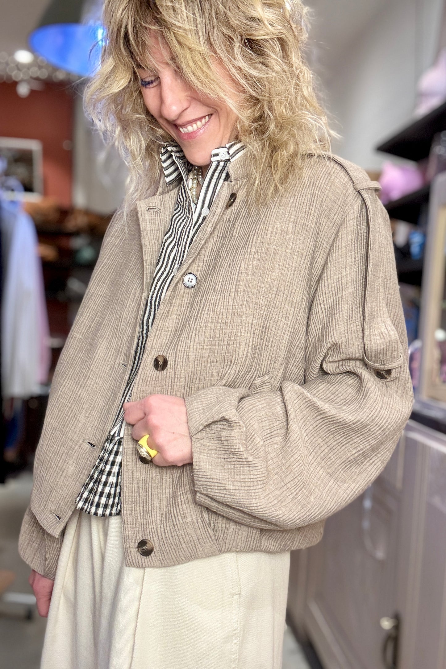 Veste Sand